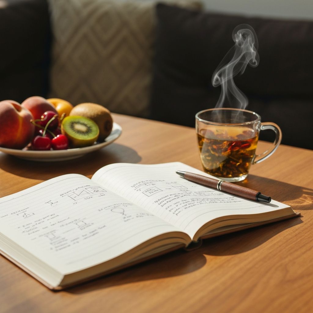 Educational resources and fresh fruits